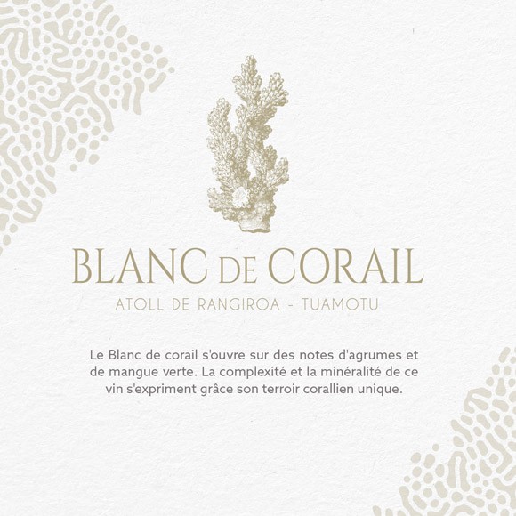 Vin De Tahiti Blanc De Corail La Boutique Du Monoi