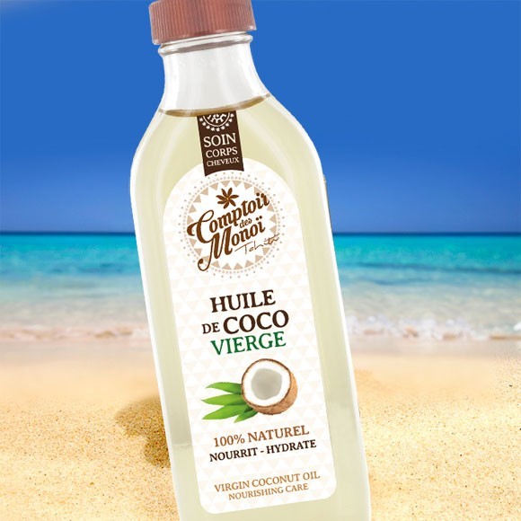 Beurre de Coco 100% Naturel  Nourrit et Hydrate la Peau et les Cheveux