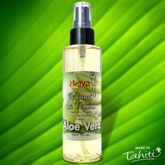 Monoi heiva tahiti 99% a l'huile d'aloe vera 150ml