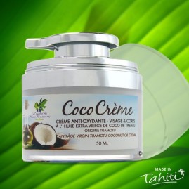 Coco creme visage a l'huile de coco vierge tikehau 50ml defaut