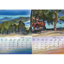 Polynésie française - Magie des îles (Calendrier mural 2024 DIN A4