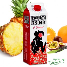 Lot de 5 Tahiti Drink Original Punch 8° Cocktail 1 Litre