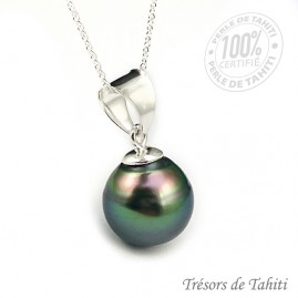 Pendentif Perle de Tahiti...