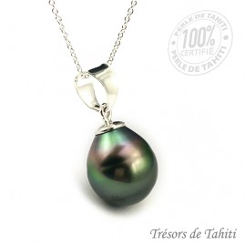 Pendentif Perle de Tahiti...