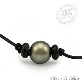 Collier Cuir Pendentif...