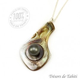 Pendentif Perle & Nacre...