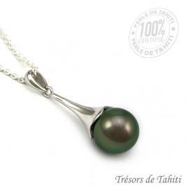 Pendentif Perle de Tahiti...